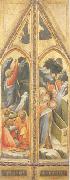 Christ in the Garden The Women at the Sepulchre Wings of a triptych (mk05)
